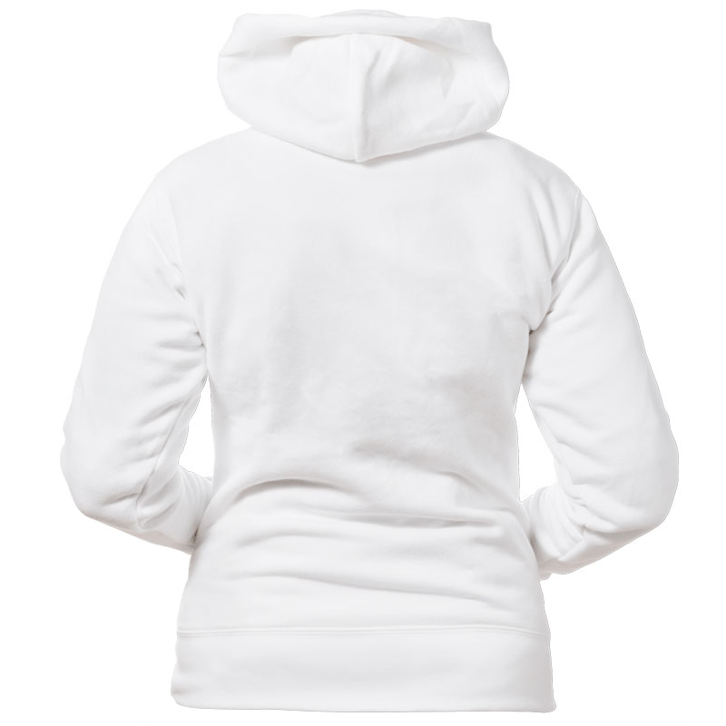 Sudadera Capucha Cremallera Mujer Trasero